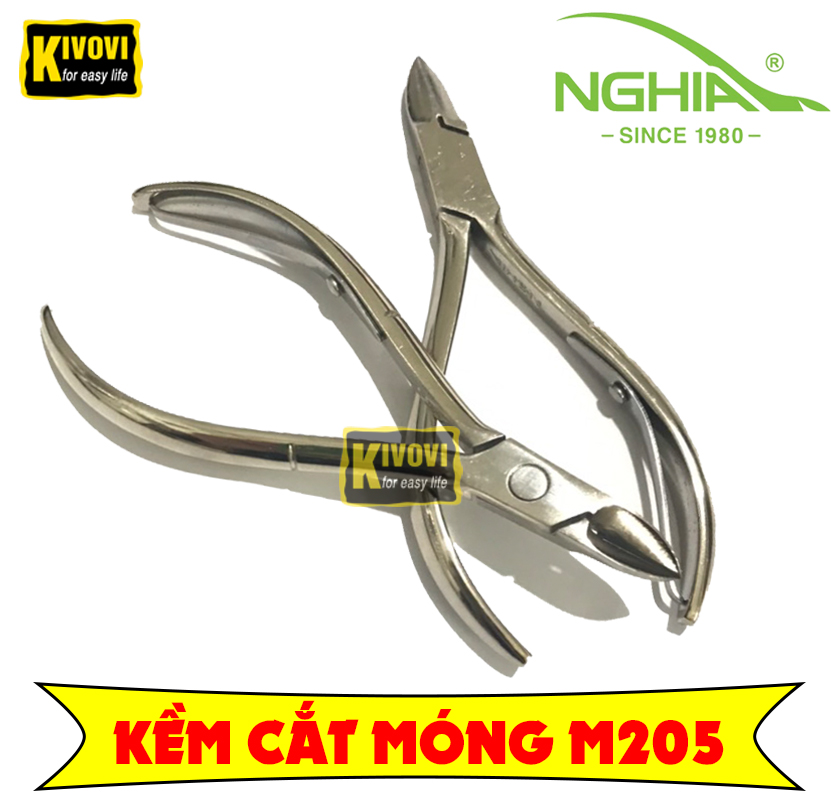 Kềm Cắt Móng  - Bấm Móng Tay / Chân KỀM NGHĨA - Dụng Cụ Làm Móng - Cắt Da Bấm Móng Chuyên Dụng M205 - Kivovi