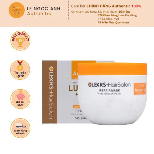 Hoàn tiền 15% - Ủ tóc Olexrs Luxury 500ml