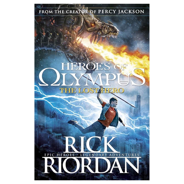 Sách ngoại văn - fahasa - heroes of olympus - book 1: the lost hero