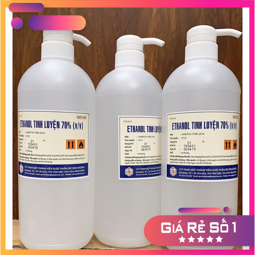 Dung dịch SÁT KHUẨN dùng rửa tay , Nước rửa tay khô diệt khuẩn chai 1Lit giá ổn