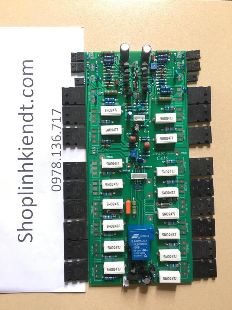 Bo công suất ca16 1200w 18 sò