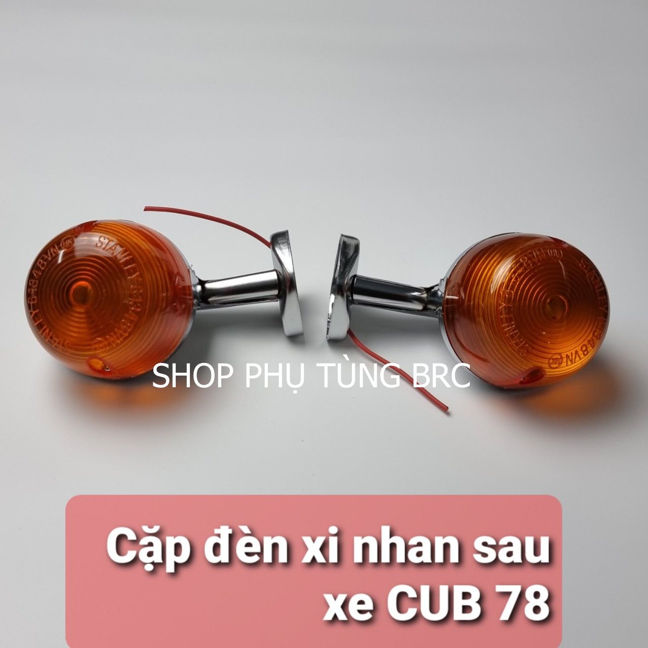 Cặp đèn xi nhan sau xe cub 78