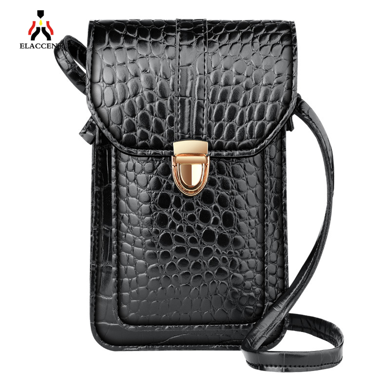 ELACCENT⚡  Túi Đeo Chéo & Đeo Vai Túi Đựng Điện Thoại Di Động Đeo Chéo Cổ Mùa Hè Tươi Mới Và Hoang Dã Túi Đựng Tiền Xu Mini Cho Nữ Túi Đeo Chéo Học Sinh Dễ Thương