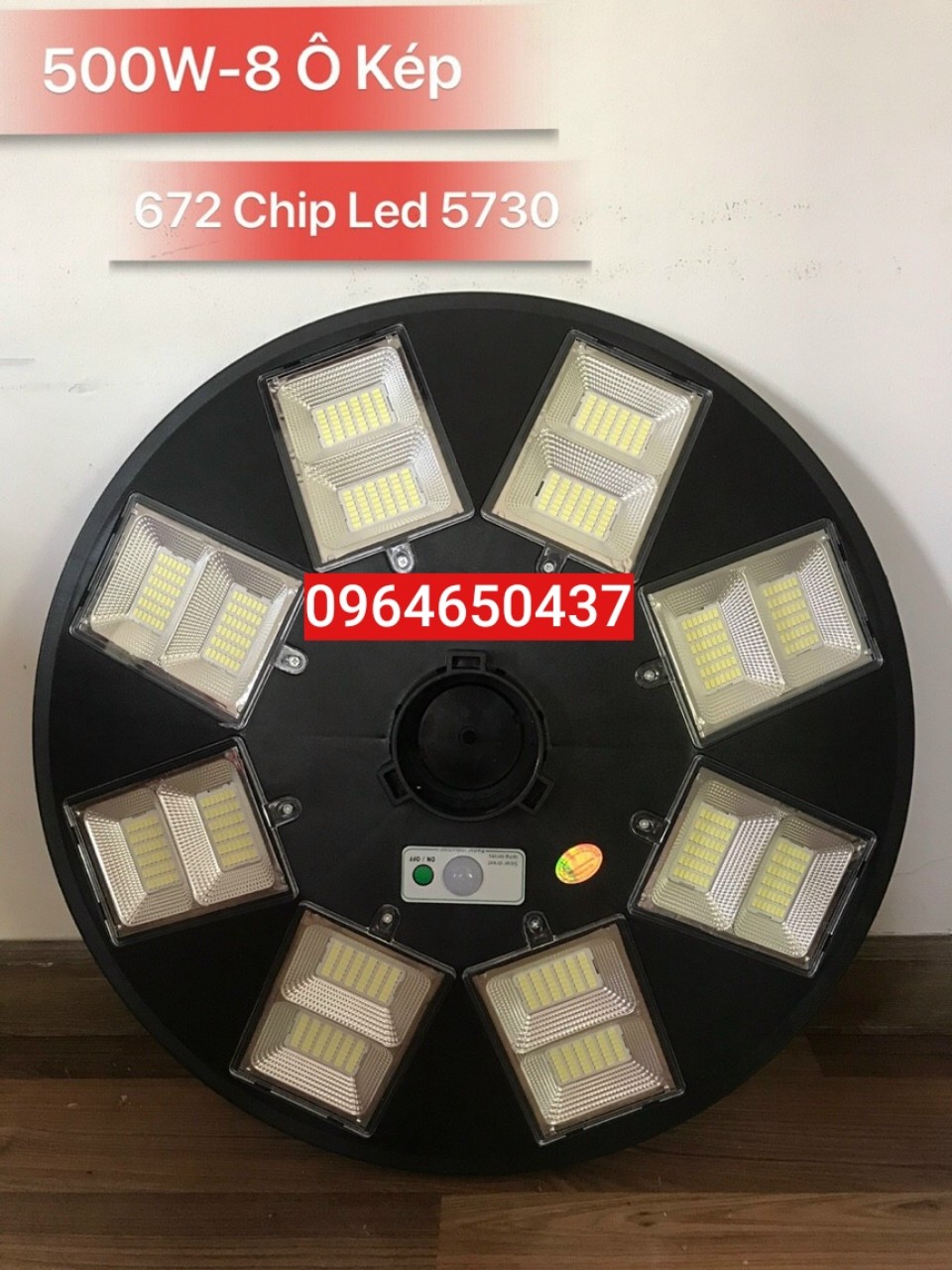 Đèn năng lượng mặt trời sân vườn công viên ufo siêu sáng chống nước ip66
