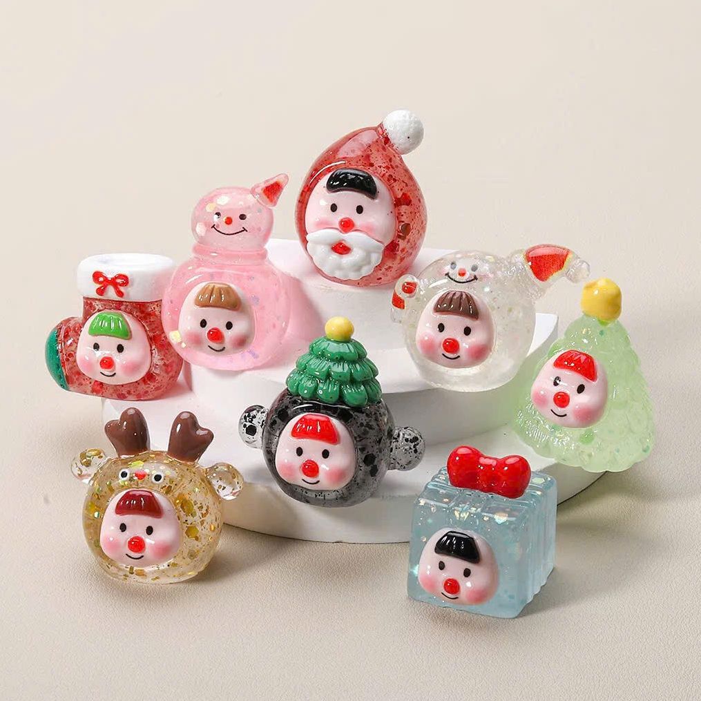 Túi Mù Noel Quà Tặng Giáng Sinh, bộ 8 Túi Mù May Mắn Noel Size lớn