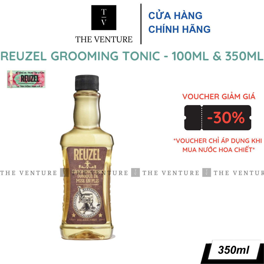Chai Xịt Tạo Phồng Giữ Nếp Reuzel Grooming Tonic Chính Hãng - Pre-Styling Reuzel Grooming Tonic