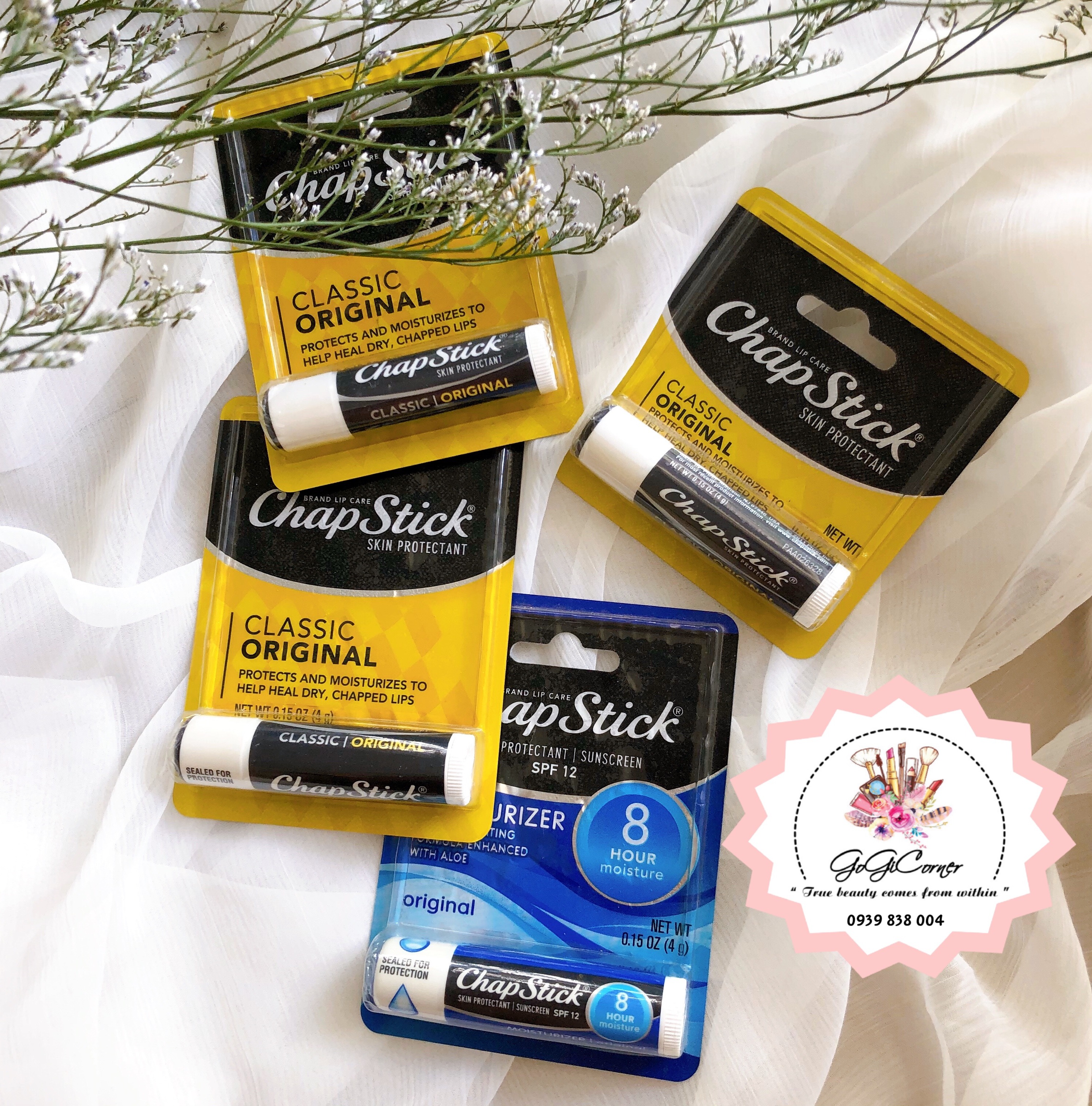 SON DƯỠNG MÔI CHAPSTICK LIP BALM 4GR