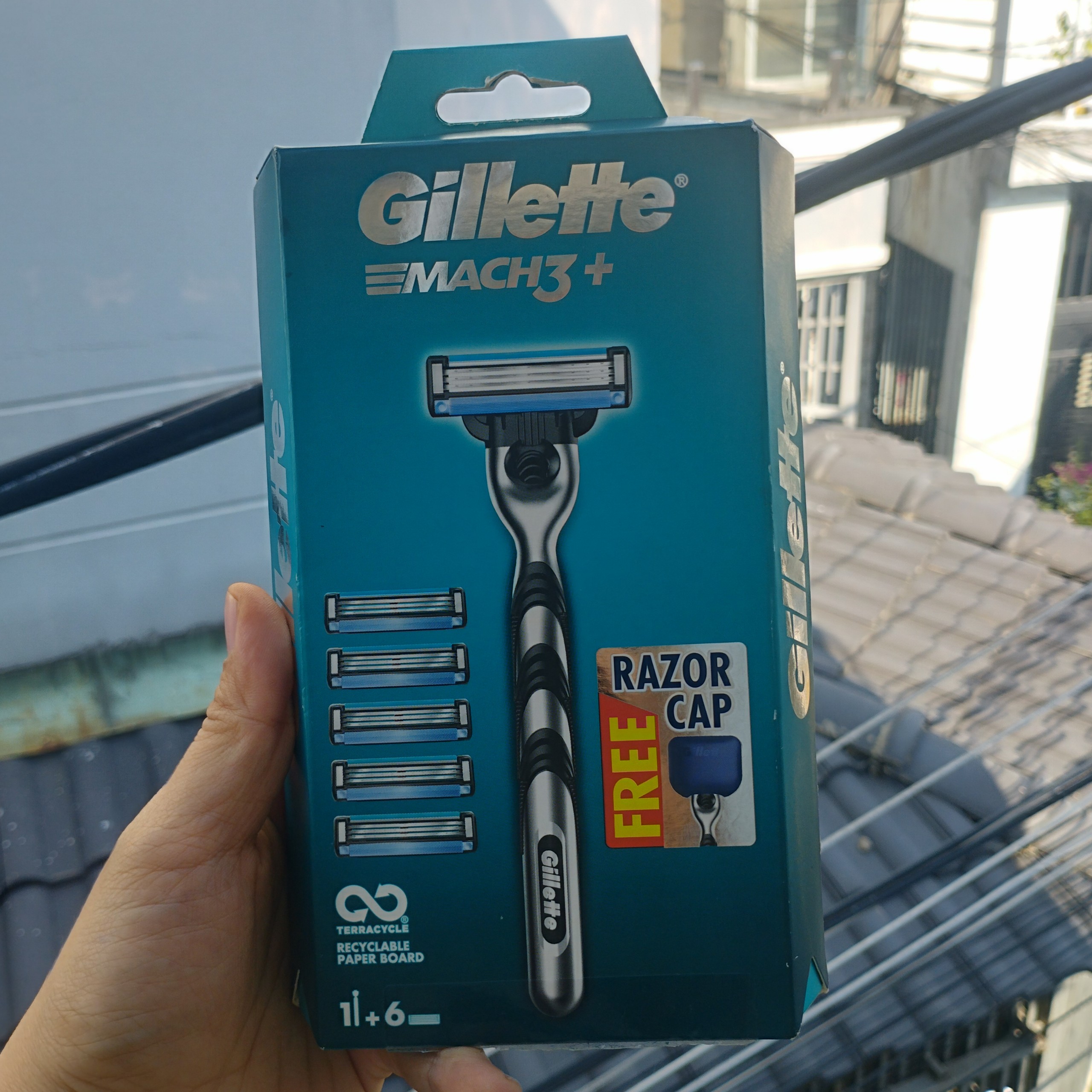 Dao cạo râu Gillette March kèm lưỡi thay