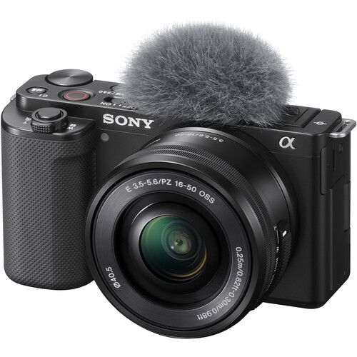 Máy ảnh sony zv-e10 + kit 16-50mm f3.5-5.6 - chính hãng