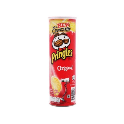Snack Khoai Tây Pringles Vị Tự Nhiên Lon 107g