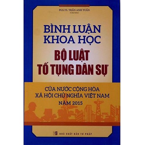 Sách bình luận khoa học bộ luật tố tụng dân sự