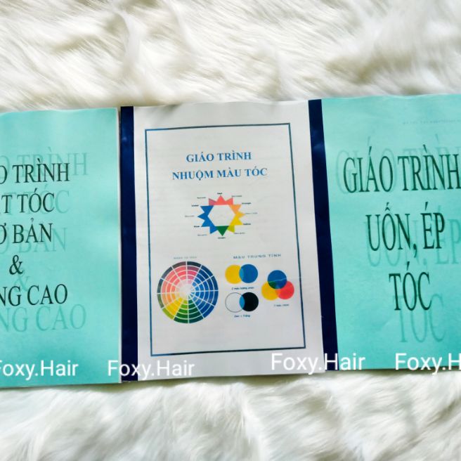 Bộ 3 cuốn giáo trình ngành Tóc