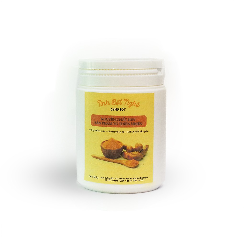 Tinh bột nghệ vàng nguyên chất 50g