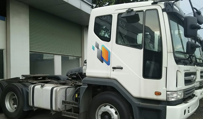 Tem Daewoo dán xe đầu kéo, tem dán xe đầu kéo