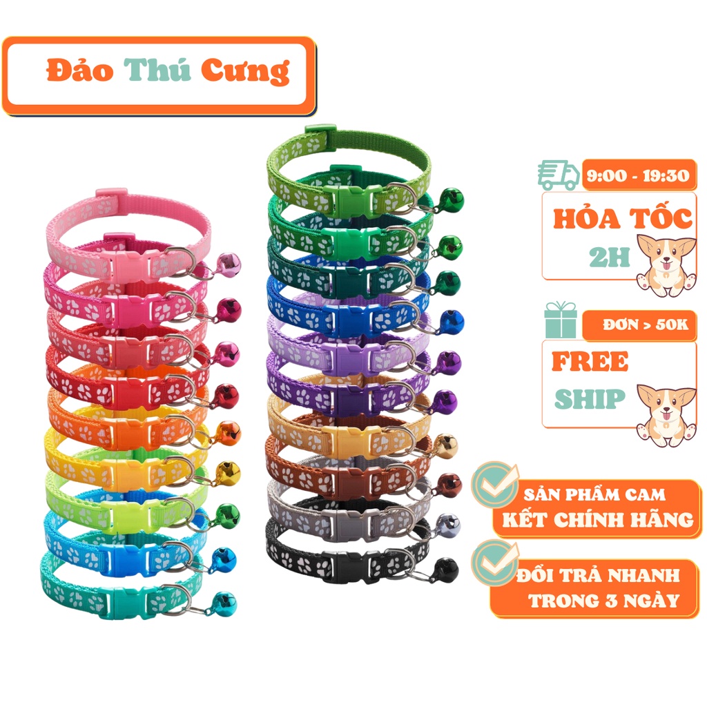 Vòng cổ cho thú cưng Vòng cổ nhỏ xinh cho mèo và chó nhỏ