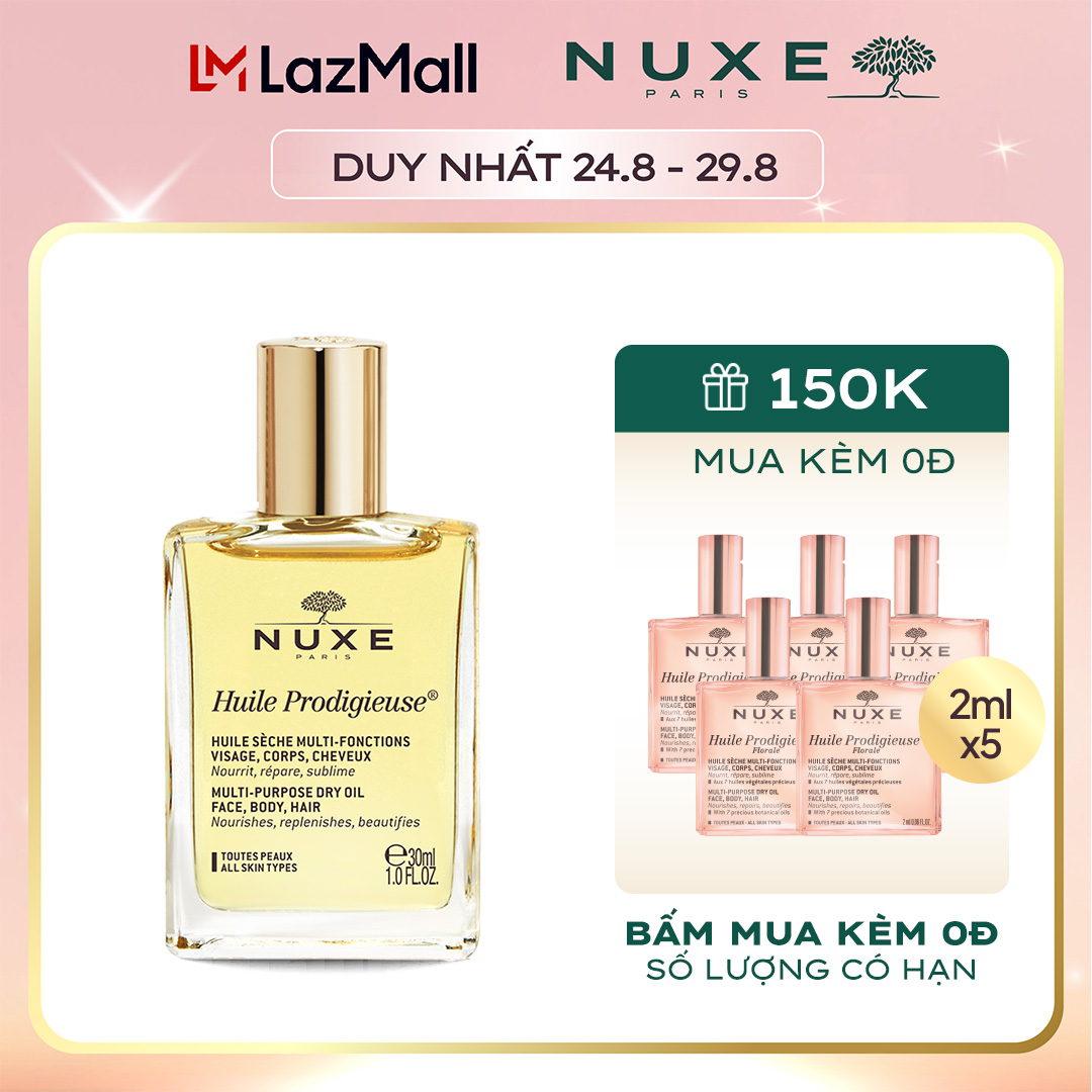 Dầu khô đa năng Nuxe Huile Prodigieuse® 30ml