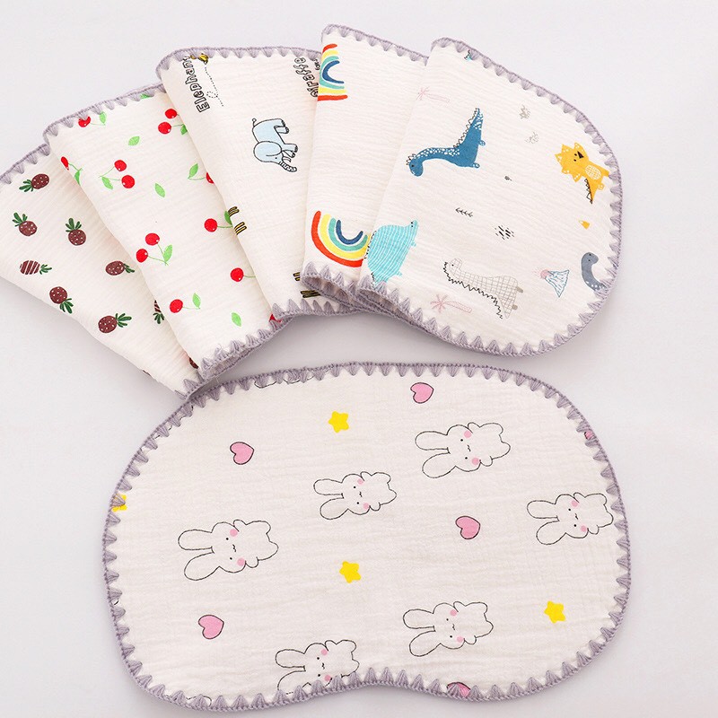 Gối xô sợi tre cho bé sơ sinh 10 lớp