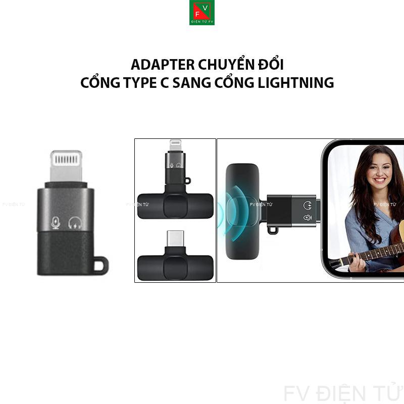 Adapter Chuyển Đổi Cổng TypeC Sang Lightning Cho iPhone