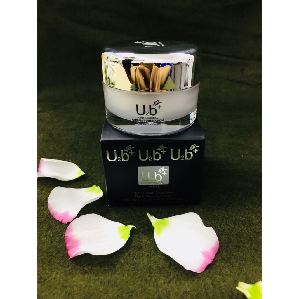 Kem nền che khuyết điểm dạng hủ U2B Cream Foundation