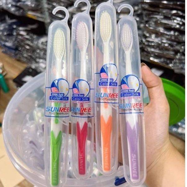 5 bàn chải đánh răng sunree thái lan.