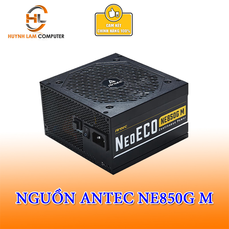 Nguồn Antec 850W NeoECO NE850G M Gold 80 plus - Khải Thiên phân phối