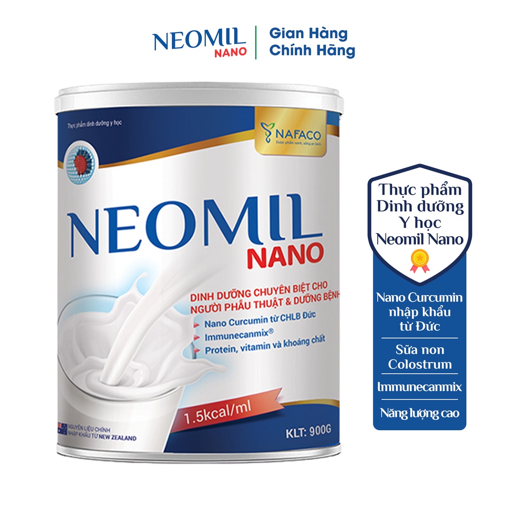 CHÍNH HÃNG Sữa bột Neomil Nano 400g - Dinh dưỡng chuyên biệt cho người