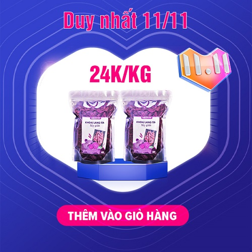 1Kg khoai lang tim sấy - Nông Sản Việt