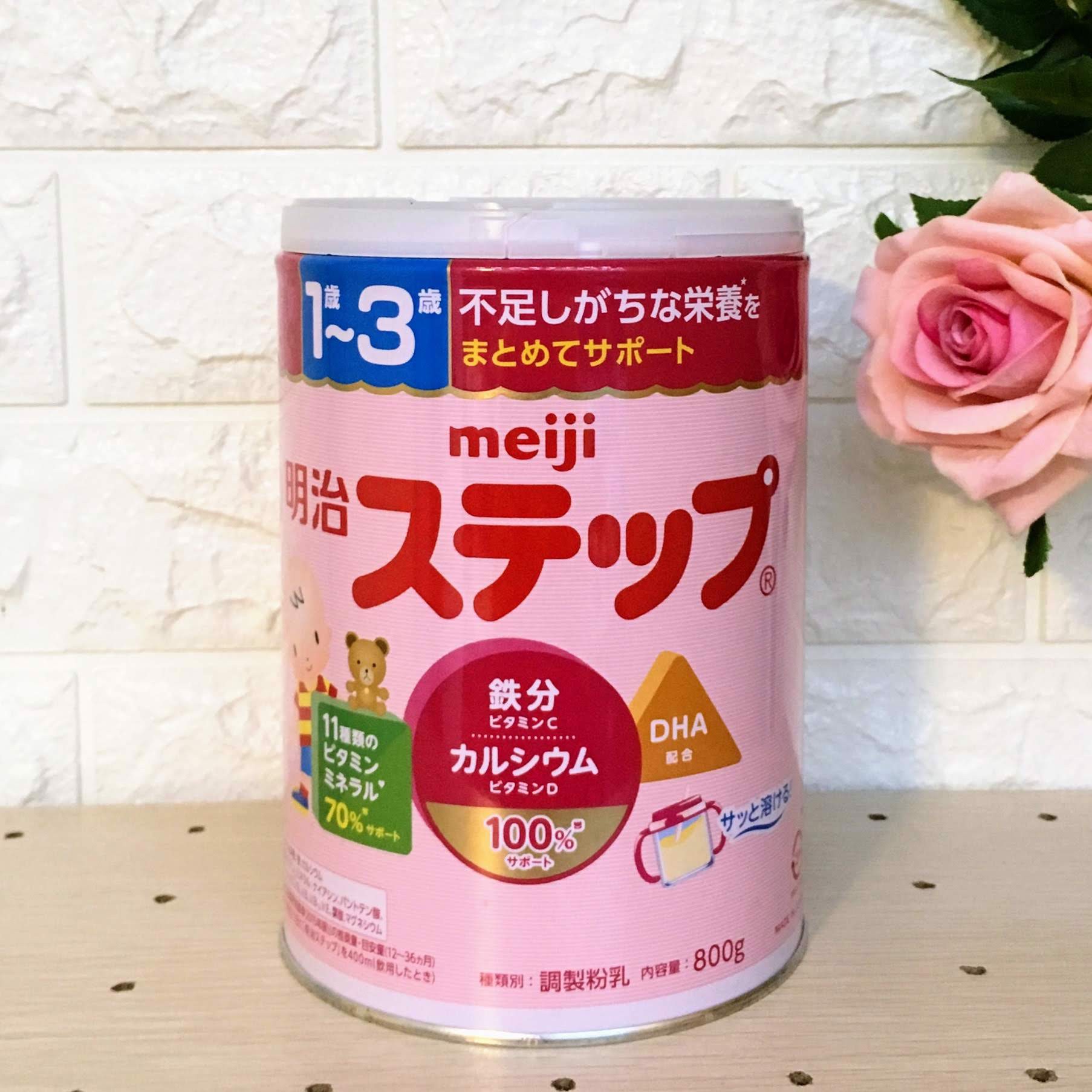 Sữa Meiji Cho Bé 1-3 tuổi 800g Nội Địa Nhật Bản