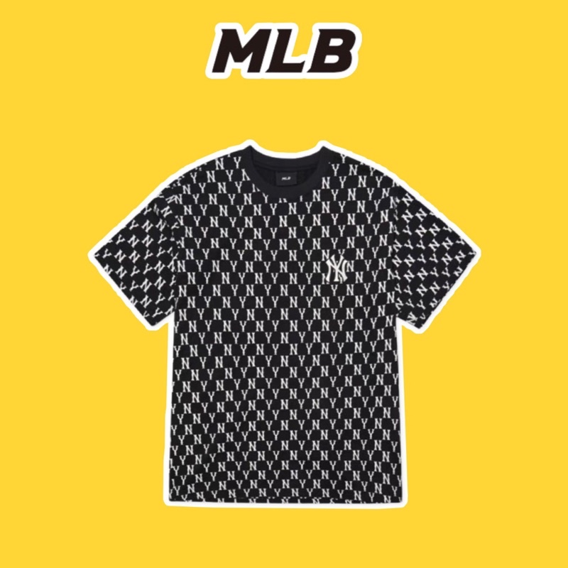 Tshirt MLB NY Mono  Black
