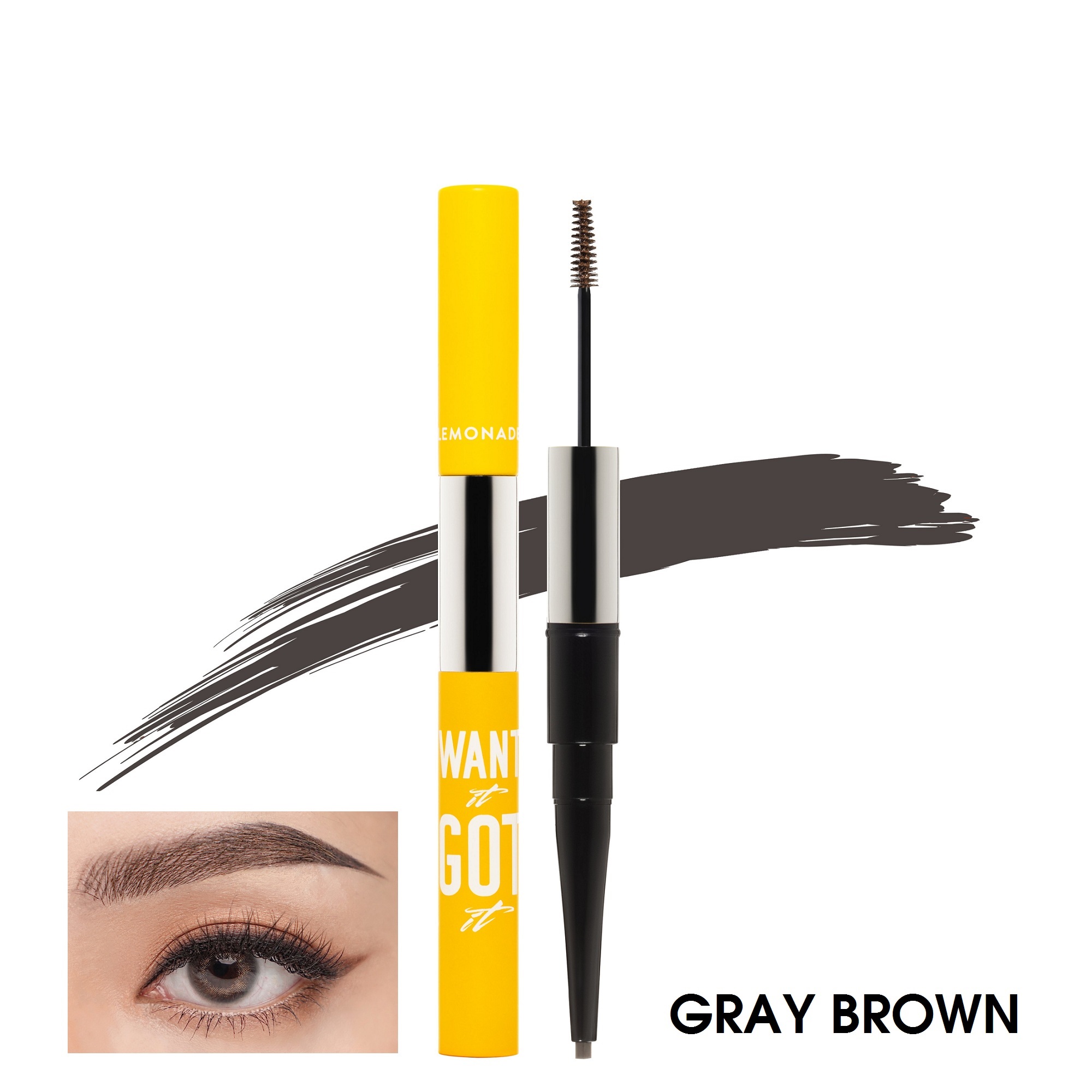 Chì kẻ mày 2 đầu lemonwant it got it dual eyebrow 2.75g