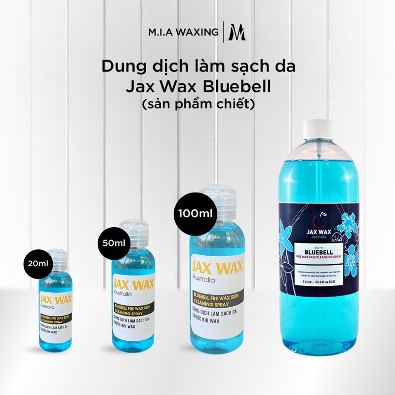 Dung dịch làm sạch da trước khi wax