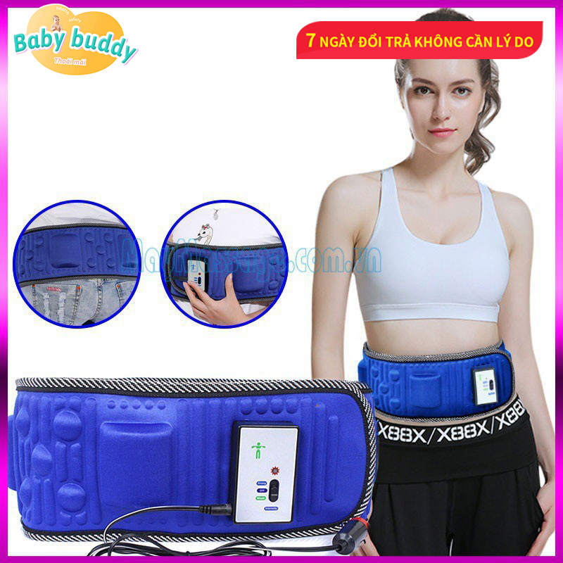 Đai massage bụng X5, Đai Masage Giảm Mỡ Bụng, Mát Sa Bụng Cao Cấp, Giảm Mỡ Toàn Thân Đánh Tan Mỡ Bụng (bảo hành 1 đỗi 1 trong 7 ngày đầu sử dụng và thêm 3 tháng sau đó miễn phí), Electric Slimming Belt Massager