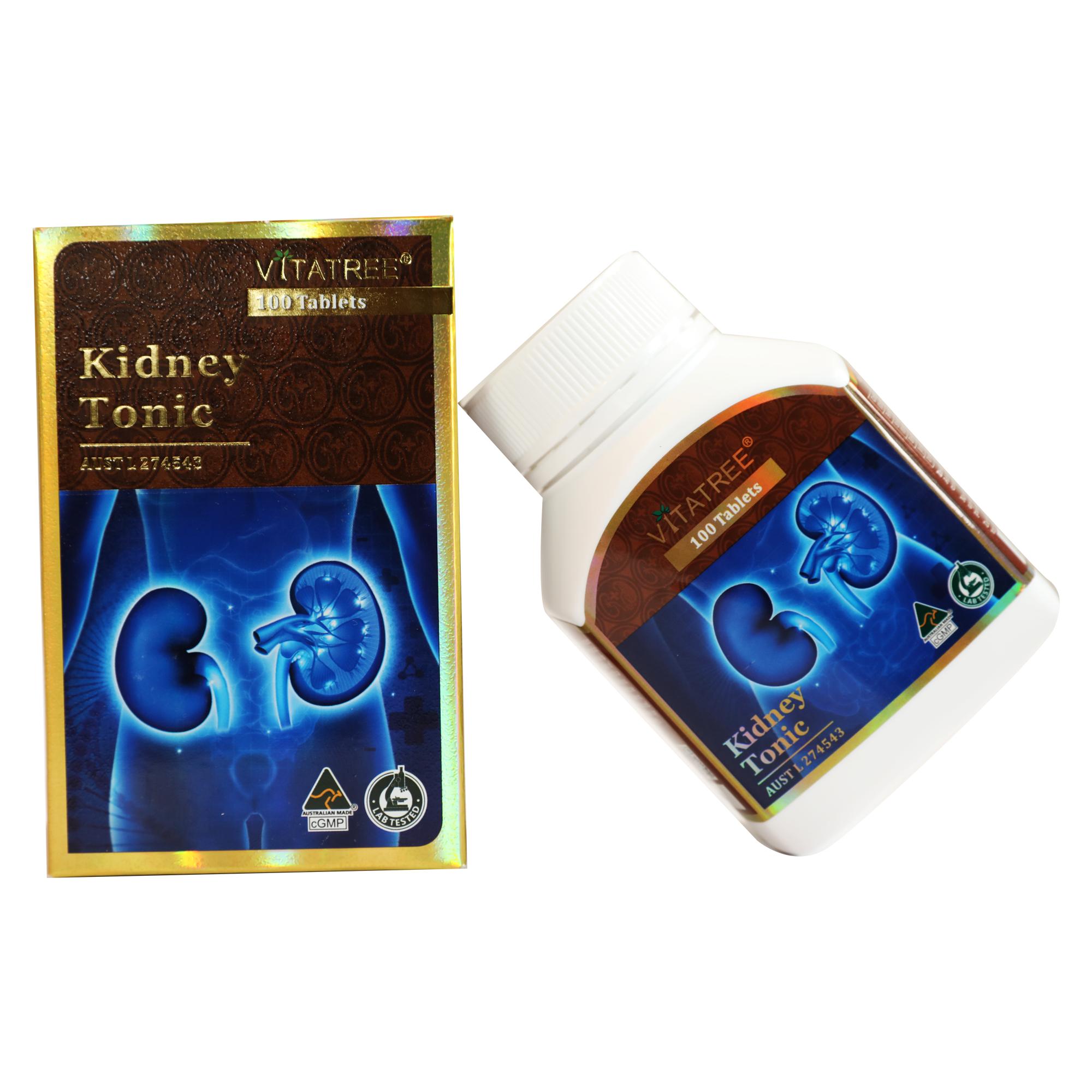 Hỗ Trợ Giải Độc Thận Kidney Tonic Vitatree 100 capsules