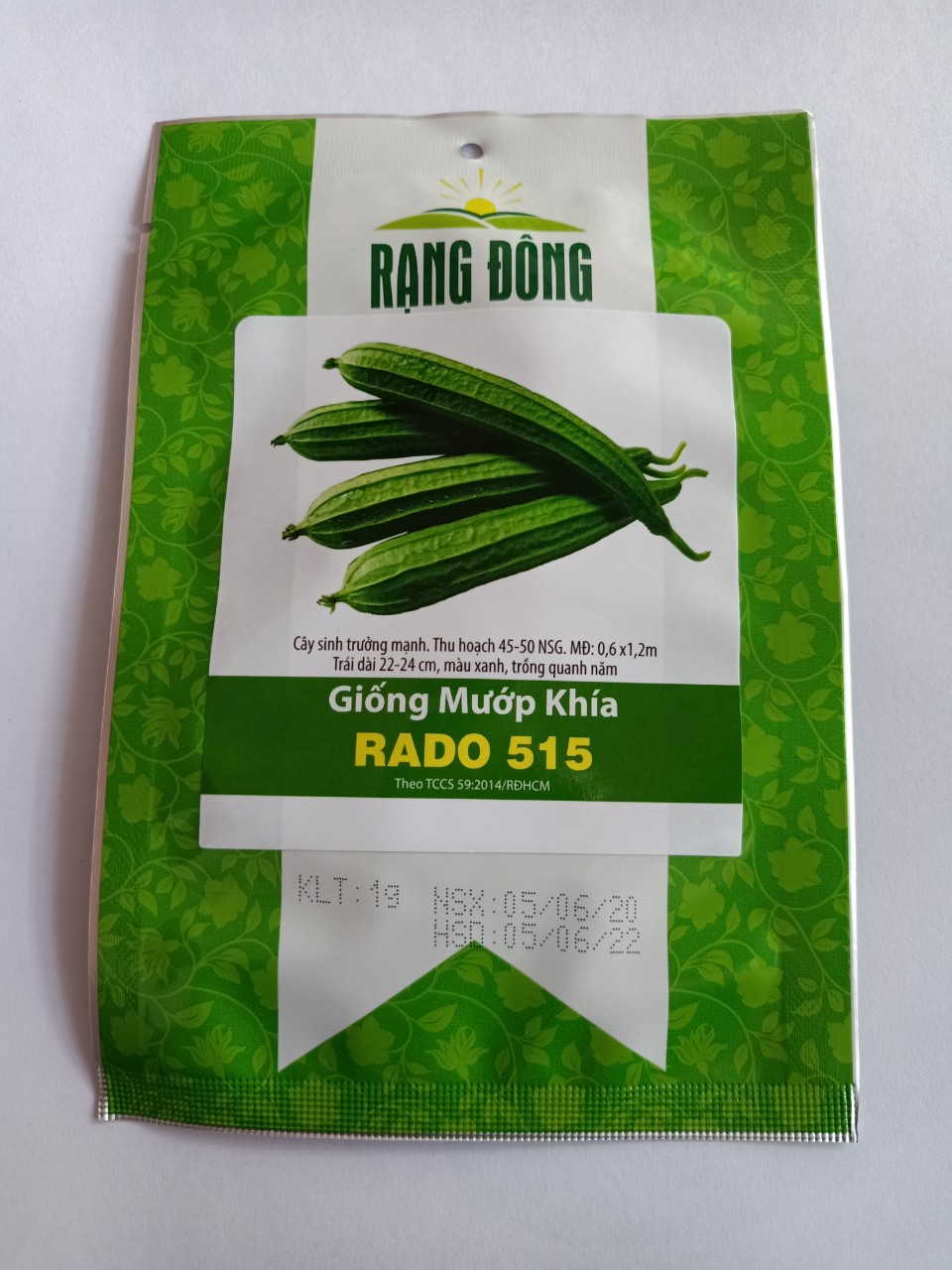 Hạt giống mướp khía Rạng Đông