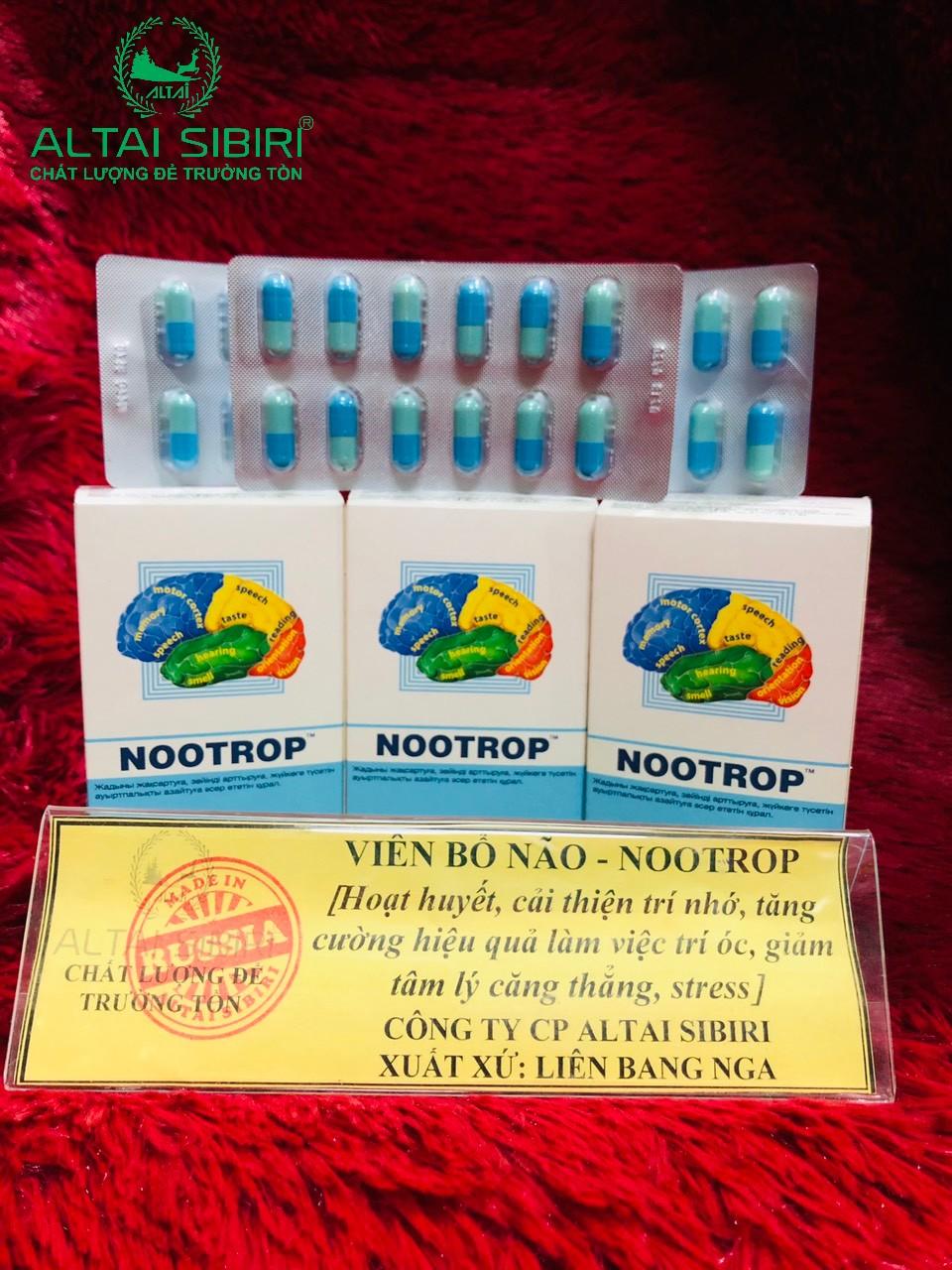 Bổ não nootrop nga 48 viên