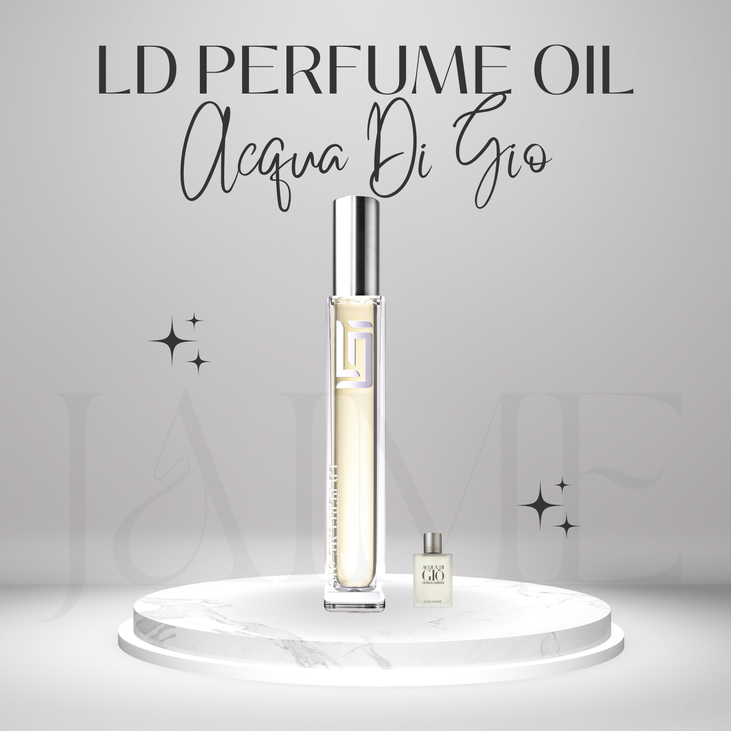 Tinh Dầu Nước Hoa Pháp ACQUA DI G.Ò 12ml LD PERFUME OIL Dạng Xịt Mùi Hương Nam Tính Lịch Lãm - JAIME STORE LD08