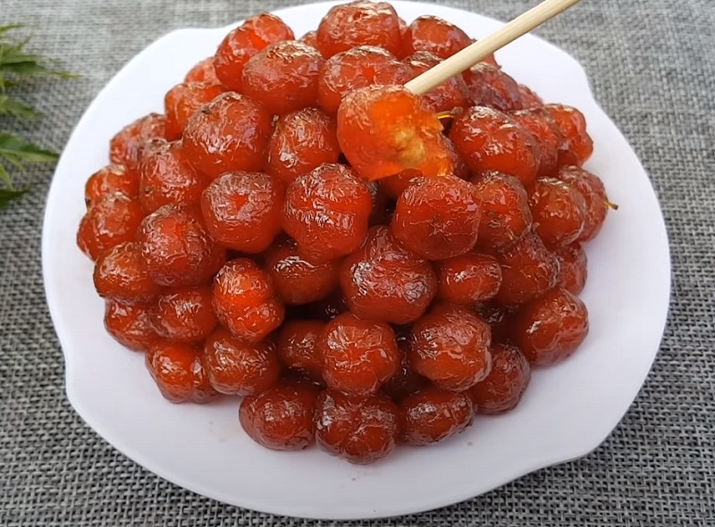 1 KG Mứt chùm ruột đỏ màu siêu đẹp, vị siêu ngon