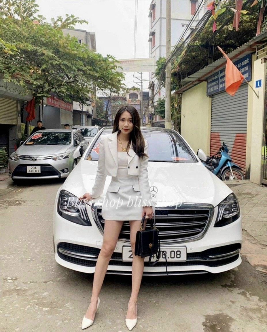 Set đồ bộ nữ đầm kèm áo khoác vest