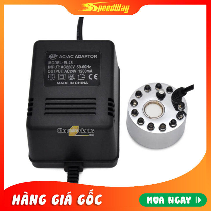 [HCM]Máy Tạo Sương – Khói Ẩm Thủy Sinh 1 Mắt 12 Đèn LED Đổi Màu SPW02