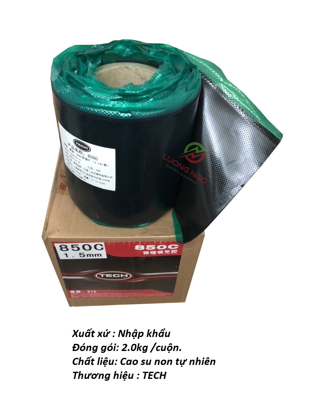 Cao su non vá chín săm lốp TECH ,miếng vá ép vỏ xe, săm xe