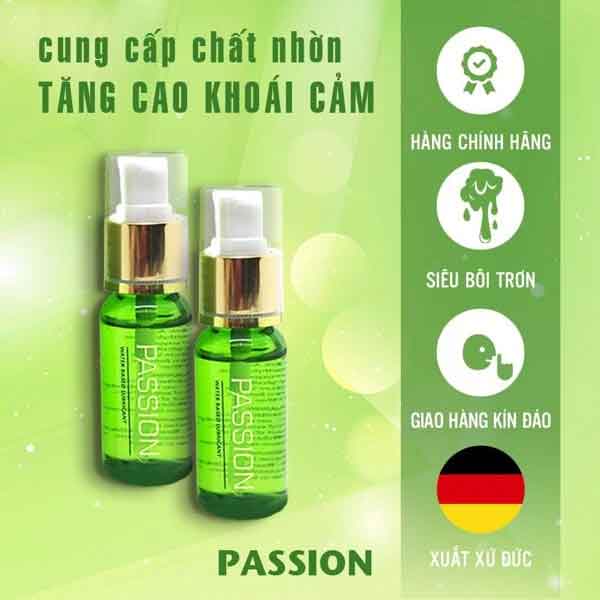 Gel bôi trơn Passion 30ml