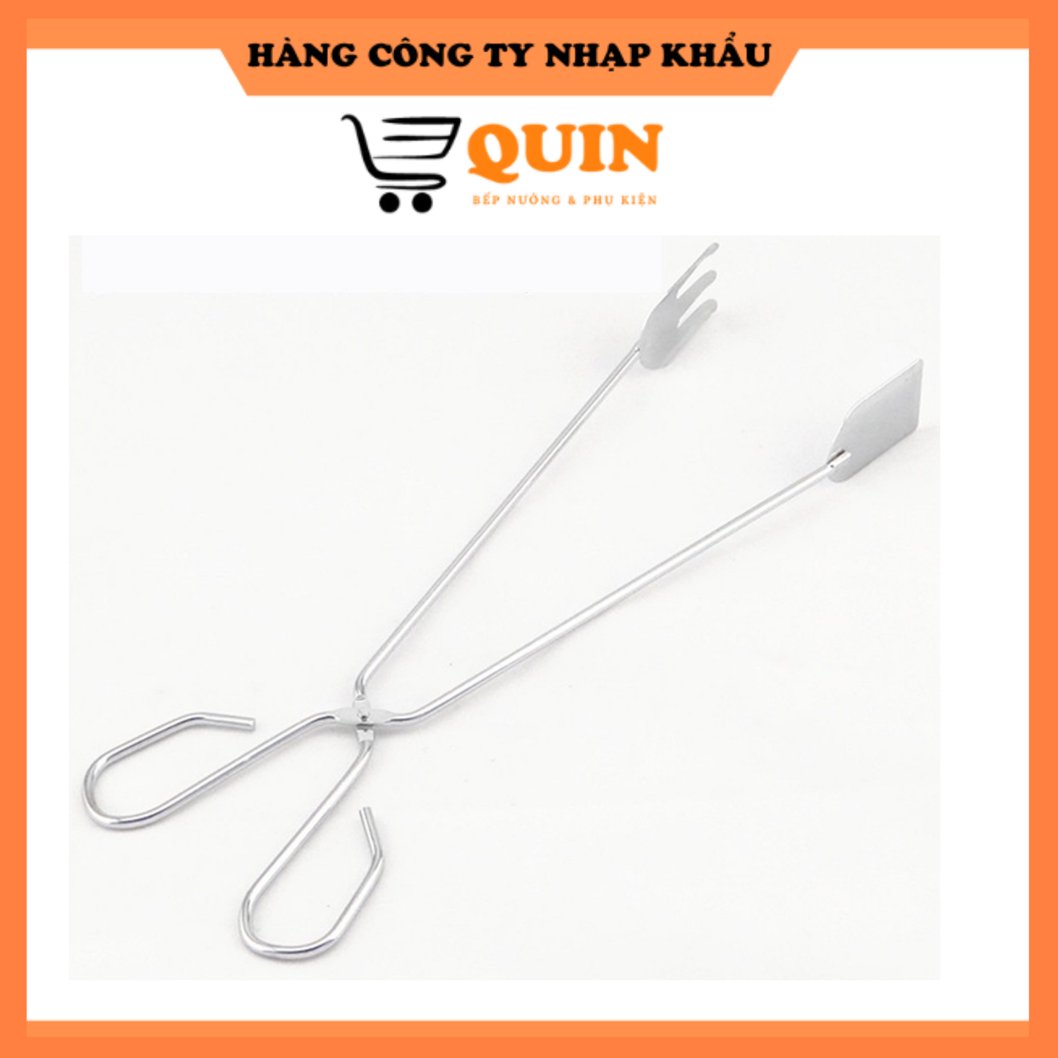 Kẹp gắp đa năng Kẹp gắp thức ăn Kẹp gắp than QUIN