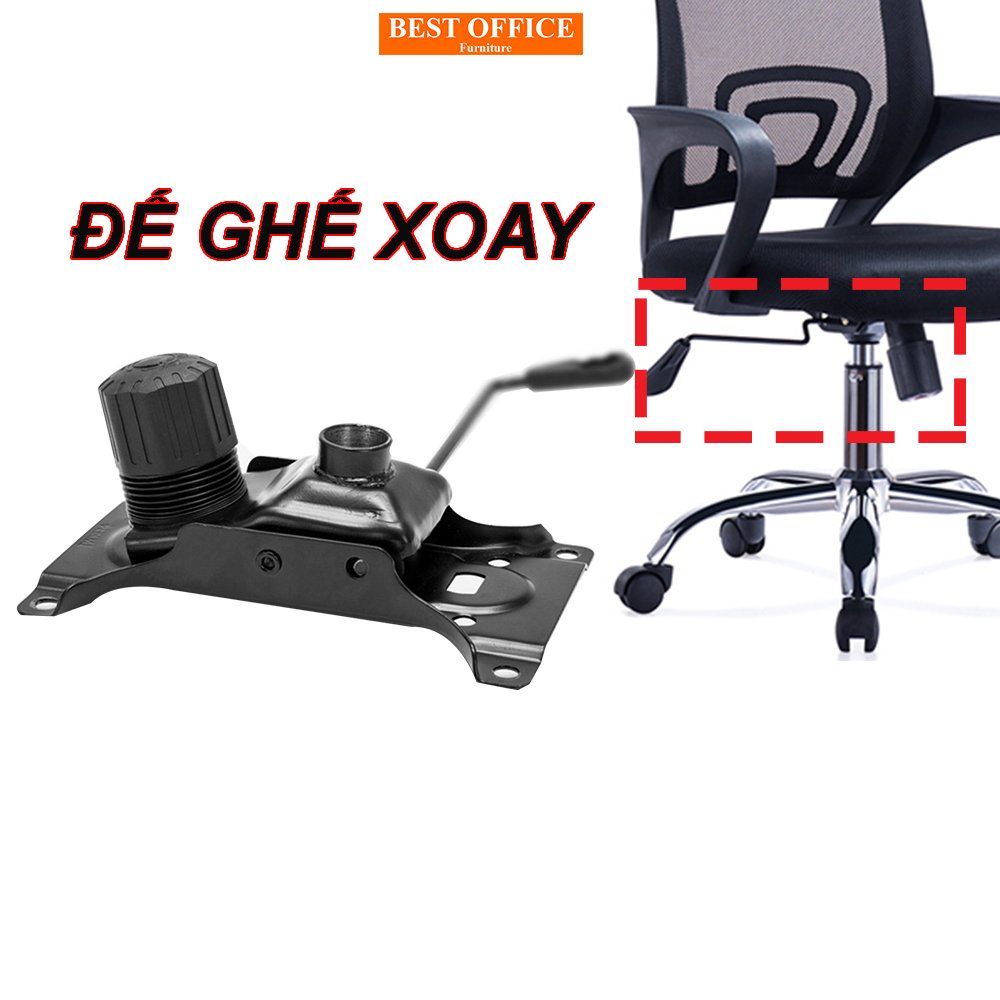 Bát ghế xoay tọa độ vít 15x22cm  - Mâm ghế xoay - Cần gạt điều chỉnh lên xuống cho ghế xoay - Phụ kiện ghế  xoay không thể thiểu