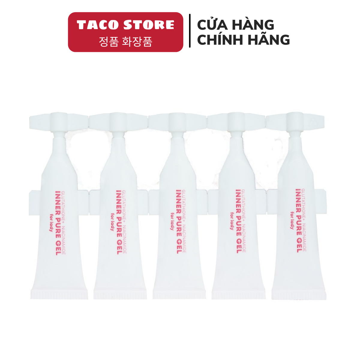 5 ống tinh chất se khít làm hồng vùng kín inner pure gel angel's liquid