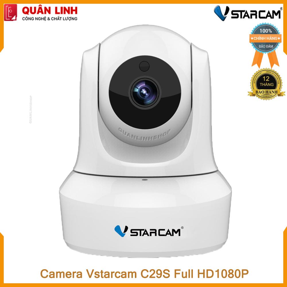 Camera iP không dây hồng ngoại ban đêm chống trộm độ phân giải cao Full HD 1080P C29s Vstarcam