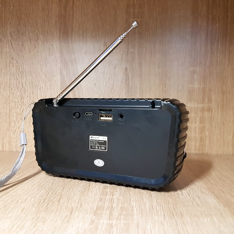 Loa bluetooth Kisonli VS-4 bass căng đét - TWS kết nối cùng lúc 2 loa - Hãng phân phối chính thức - Nhất Tín Computer
