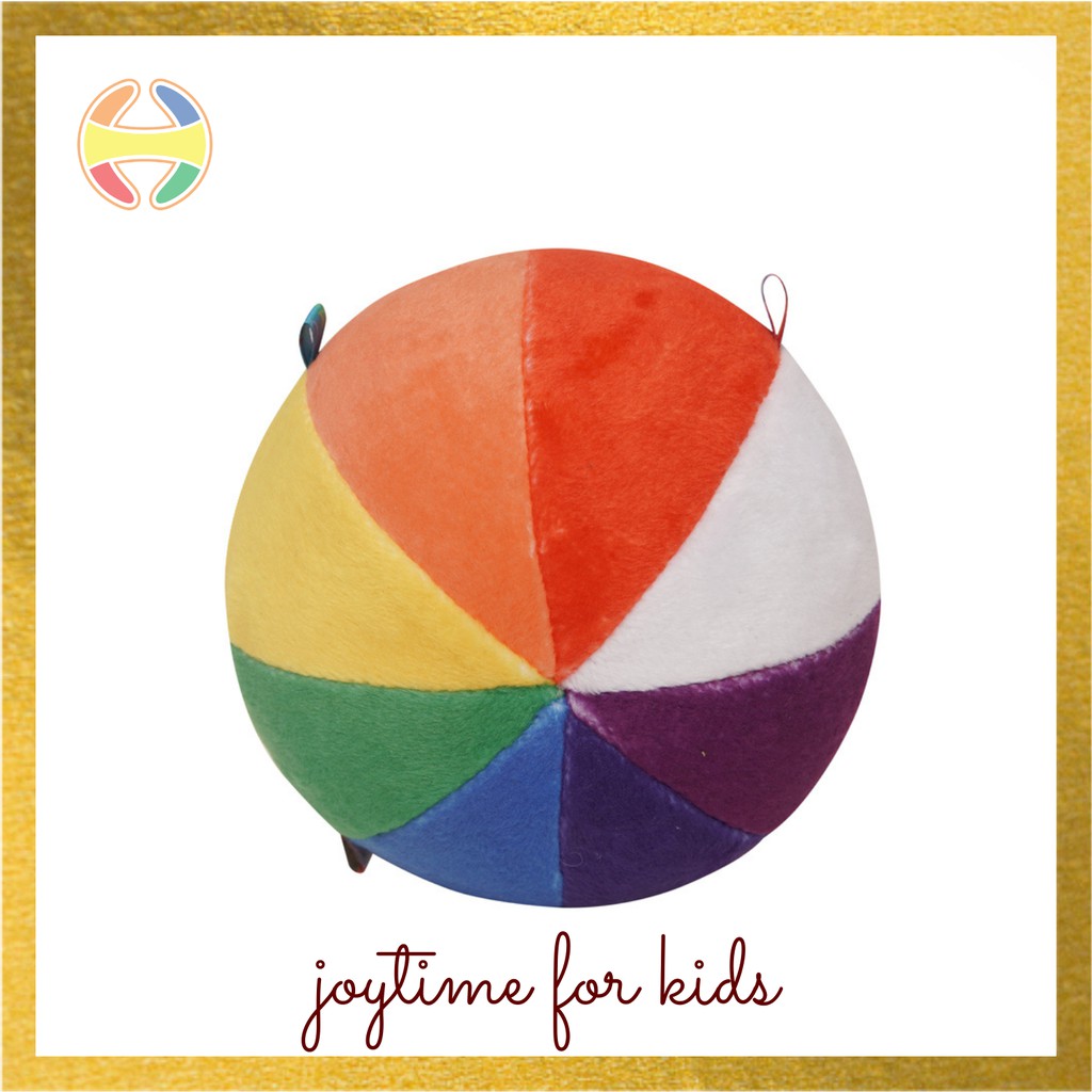 Đồ chơi xúc xắc Rainbow Ball, xúc xắc khối tròn, 12cm