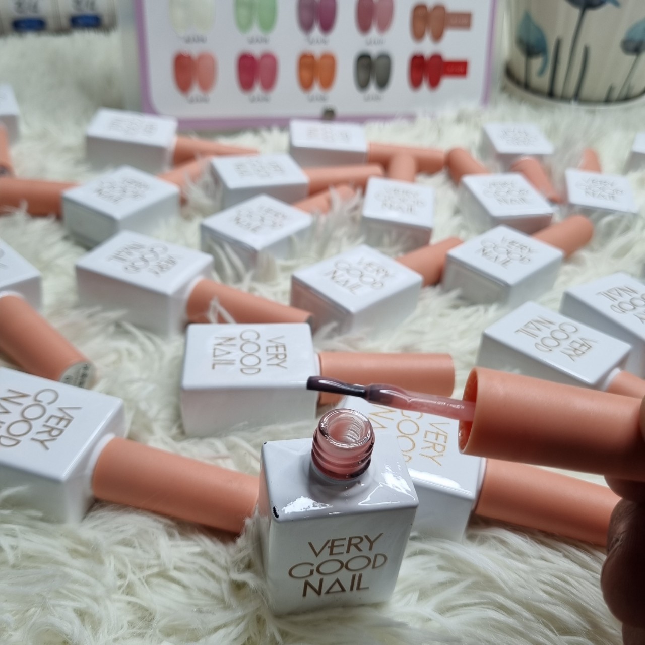 Set sơn thạch 24 màu very good nail kèm bảng màu