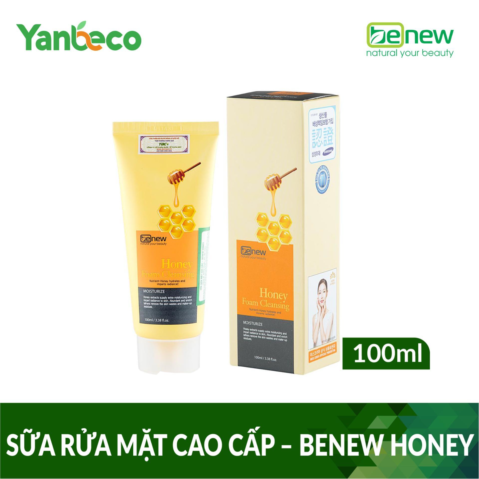 Sữa rửa mặt cao cấp – benew honey