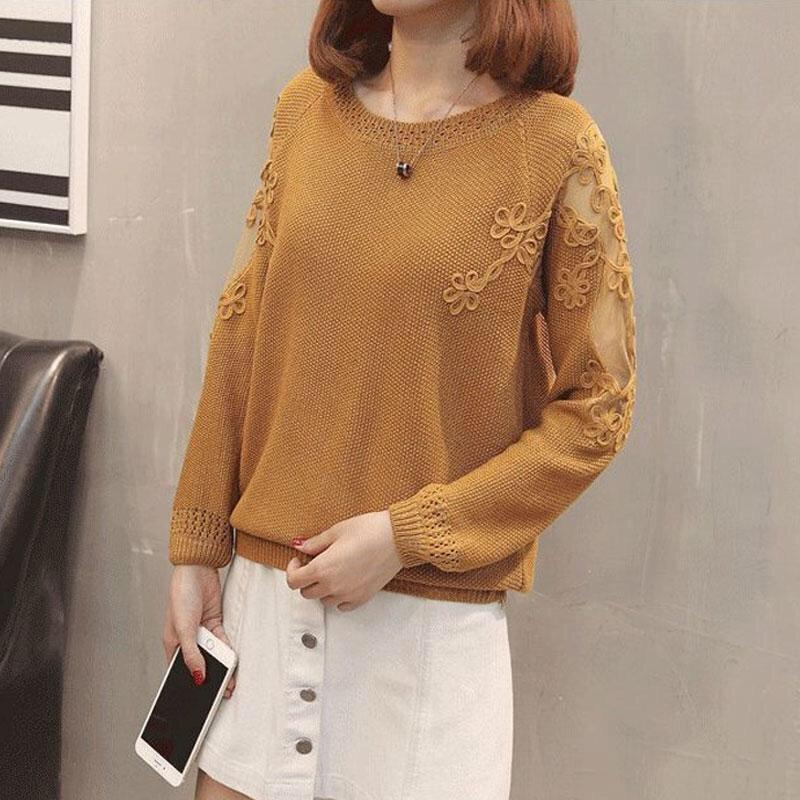 Áo len thêu hoa dệt kim ngoctranshop - nt4423